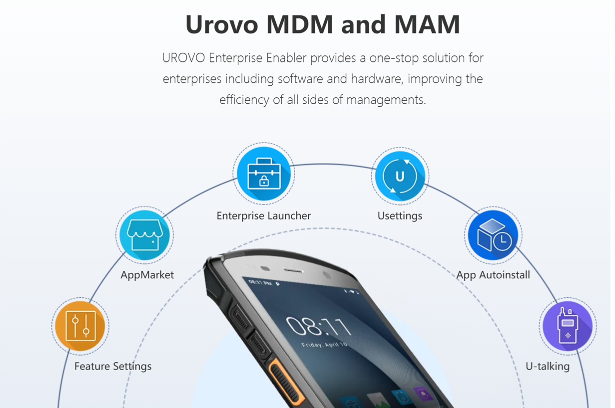 UROVO DT50S Android 13.0 PDA Mobile Computer