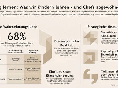 Was wir Kindern beibringen - und Führungskräften abgewöhnen