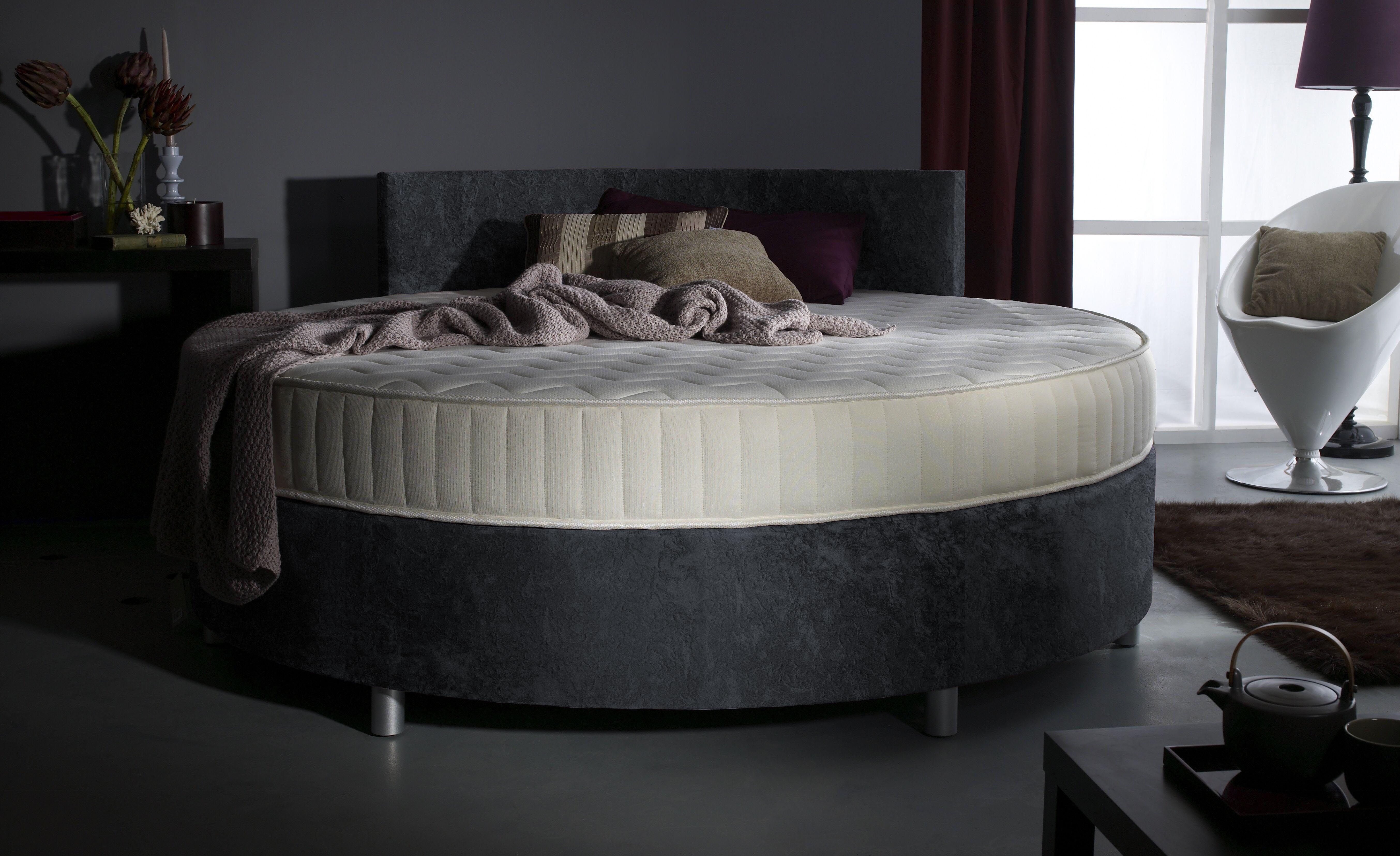 Verve 7ft Round Bed With Curved Headboard 210cm
