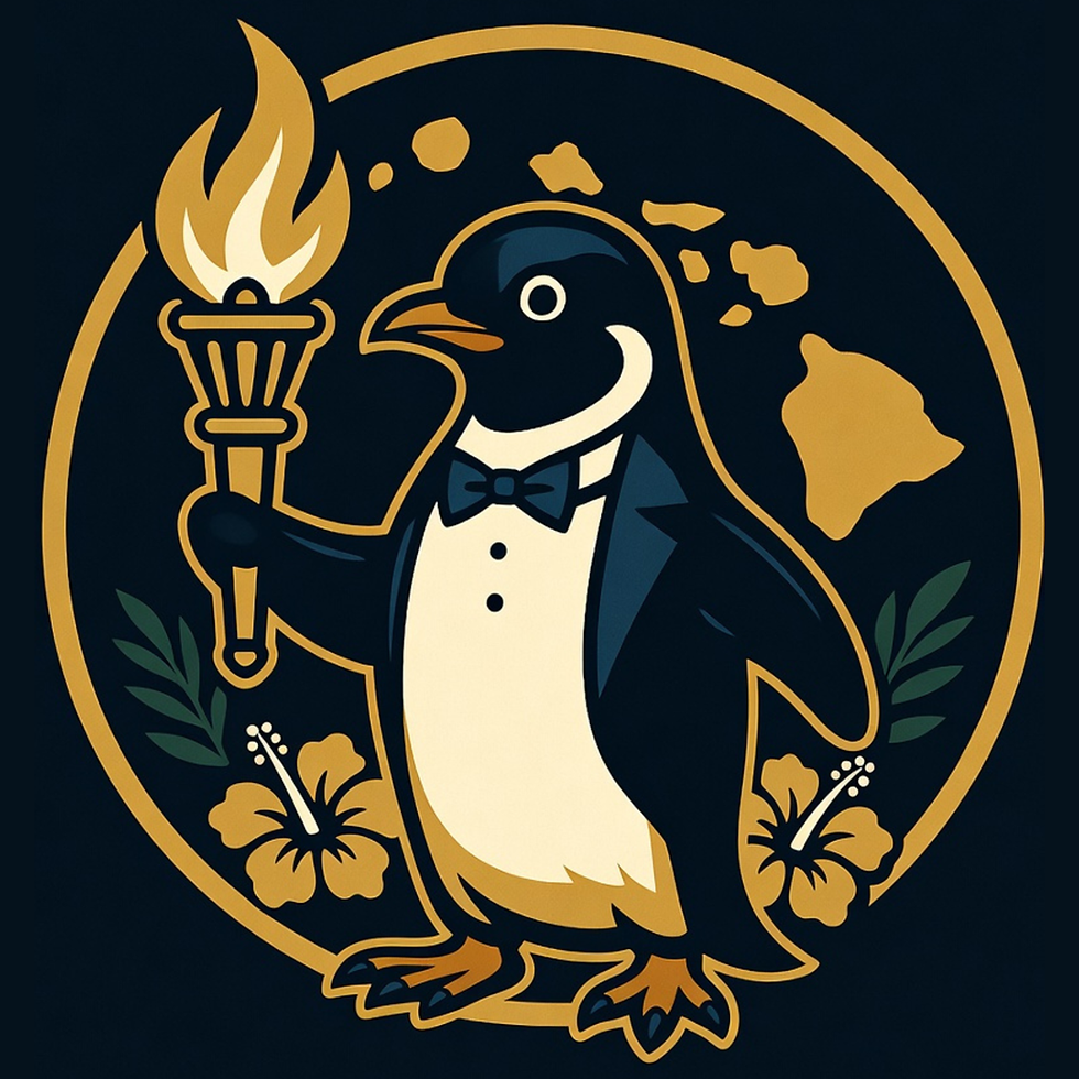 Libertarian Hawaii Penguin
