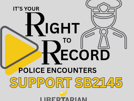 It's your right to record police encounters in Hawaii. Support SB2145. Libertarian Party of Hawaii