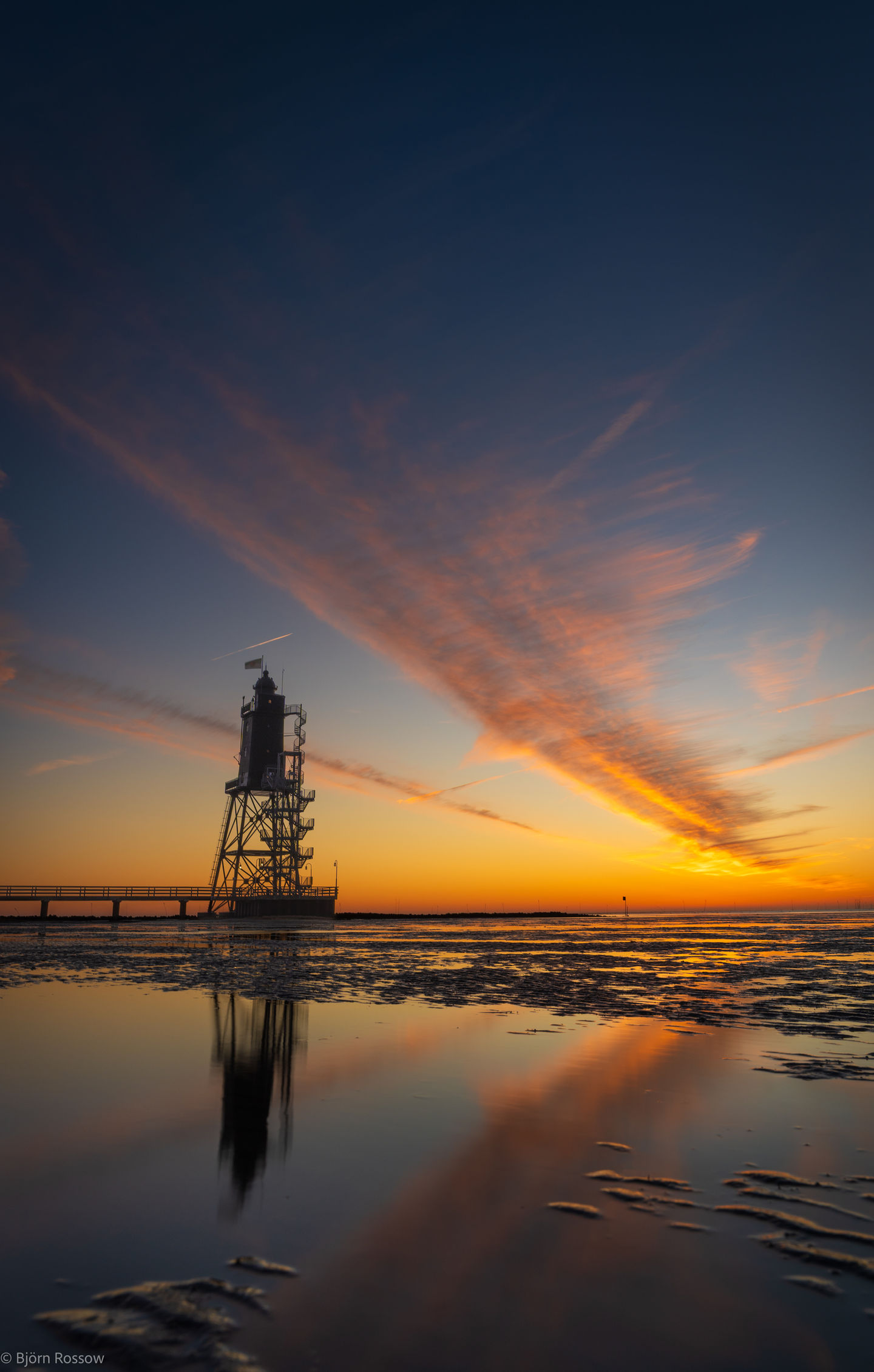 Leuchtturm Obereversand