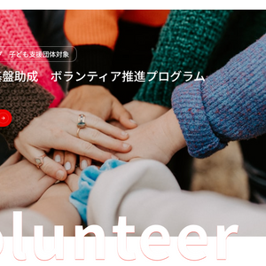 NPO組織基盤助成　ボランティア推進プログラム