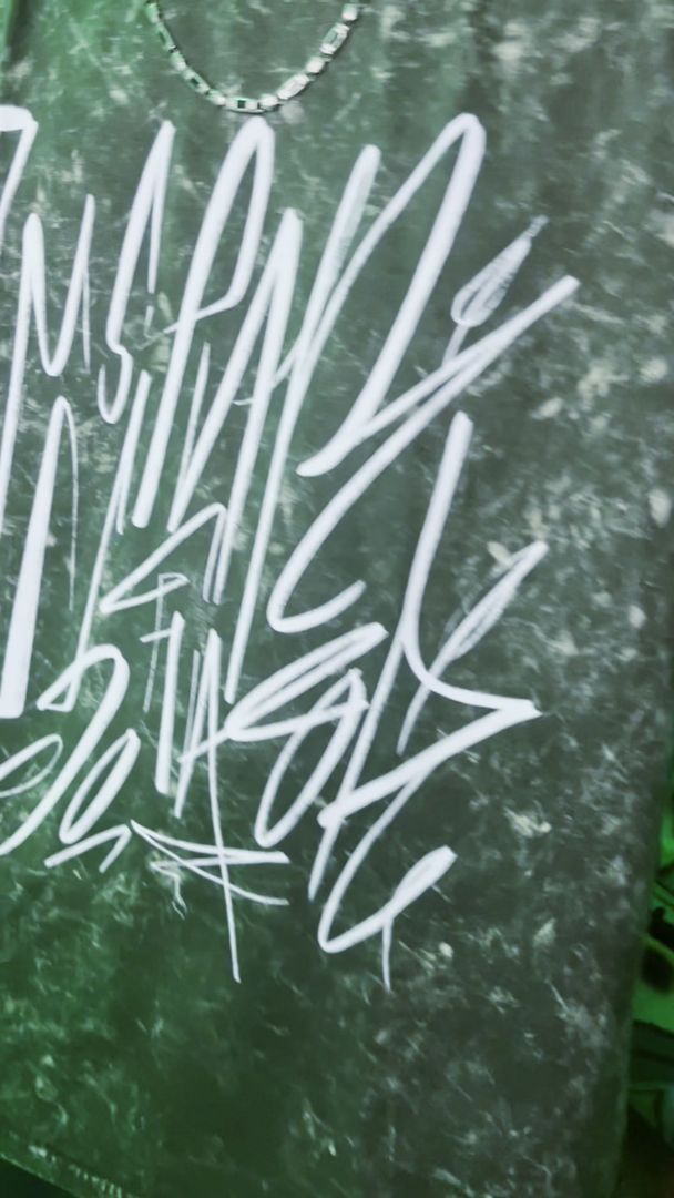 Thumbnail: UNCONSCIOUS CANVAS  acid-wash t-shirt