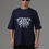 Thumbnail: LIBERATE Drop shoulder T-shirt NAVY BLUE