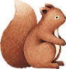 Kreslení Squirrel