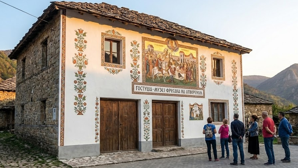 Selo Gostuša u Srbiji
