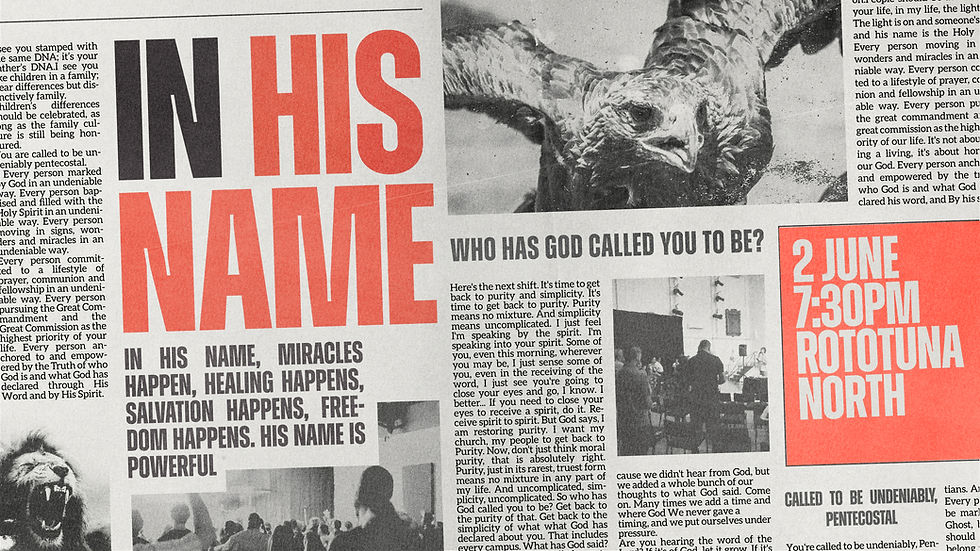IN HIS NAME: Pure Heart