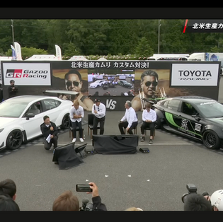 「讓轎車再度偉大」GAZOO Racing 與 Toyota Racing 第三場對決:改裝 CAMRY 揭幕!