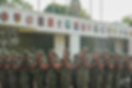 Right Marker for 4th Coy at BMTC Graduation Parade