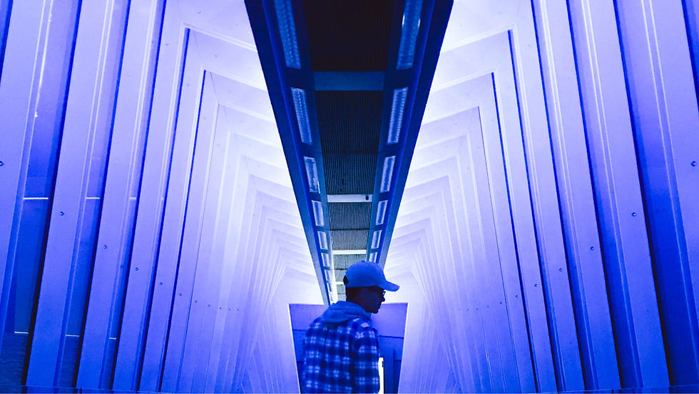 Blaue Lichter