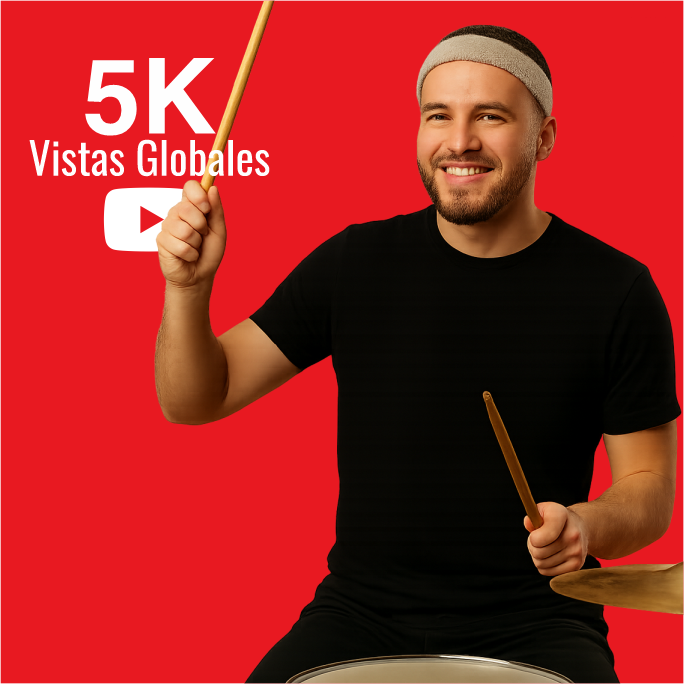 5.000 Vistas Globales YouTube