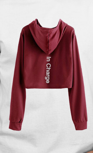 Thumbnail: Ladies Crop Hoodies