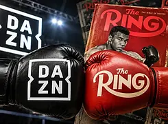 DAZN agrees deal to gain controlling interest of The Ring. AI generated image