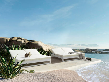 Tumbonas dobles en Mallorca