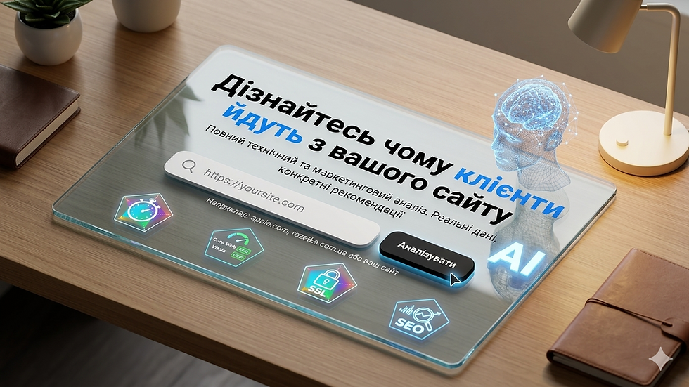 аналіз сайту