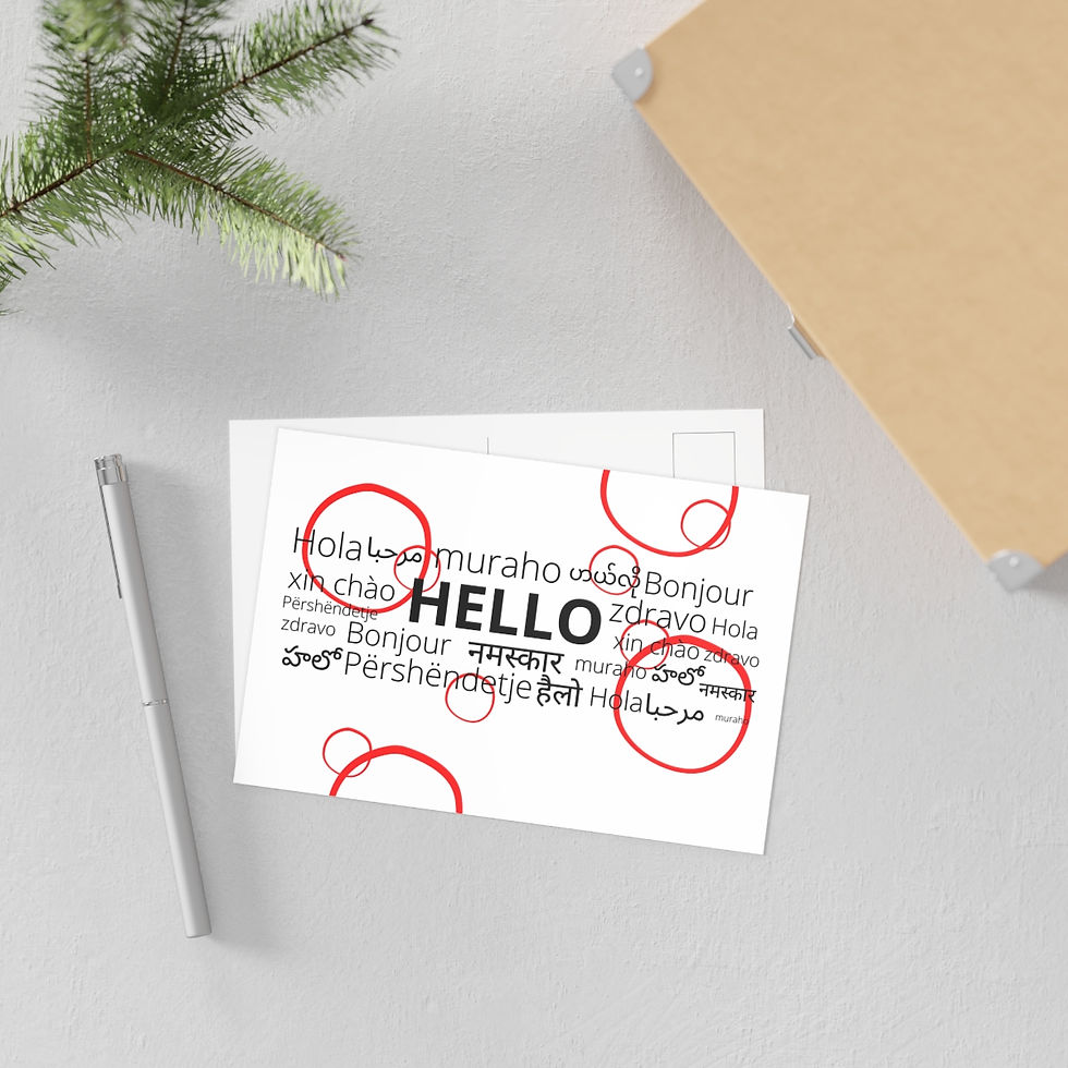 Thumbnail: Hello Postcard