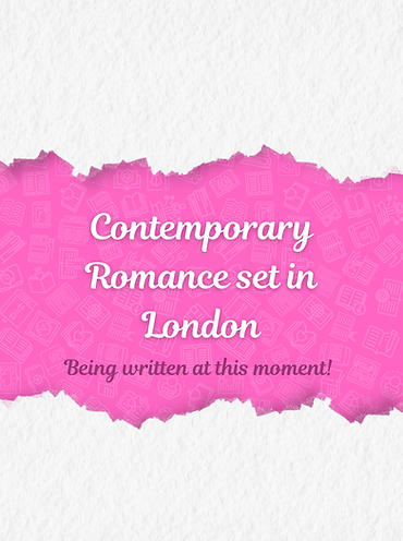 Bella Heartwood website - Front page upcoming debut novel "Contemporary Romance set in London" as the main text
