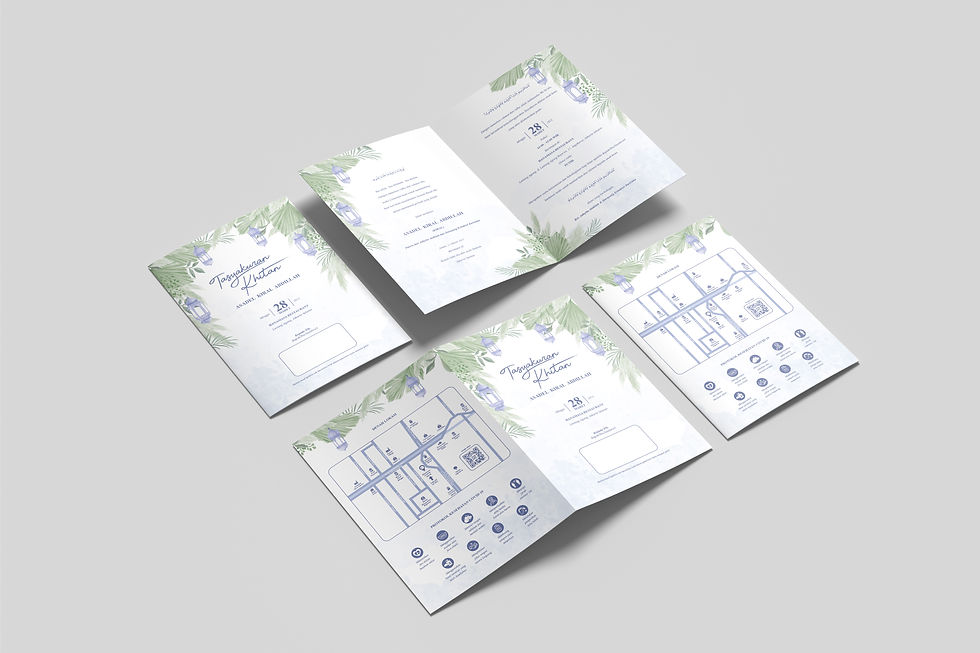 Bifold Invitation Card