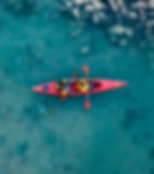 two people in a kayak