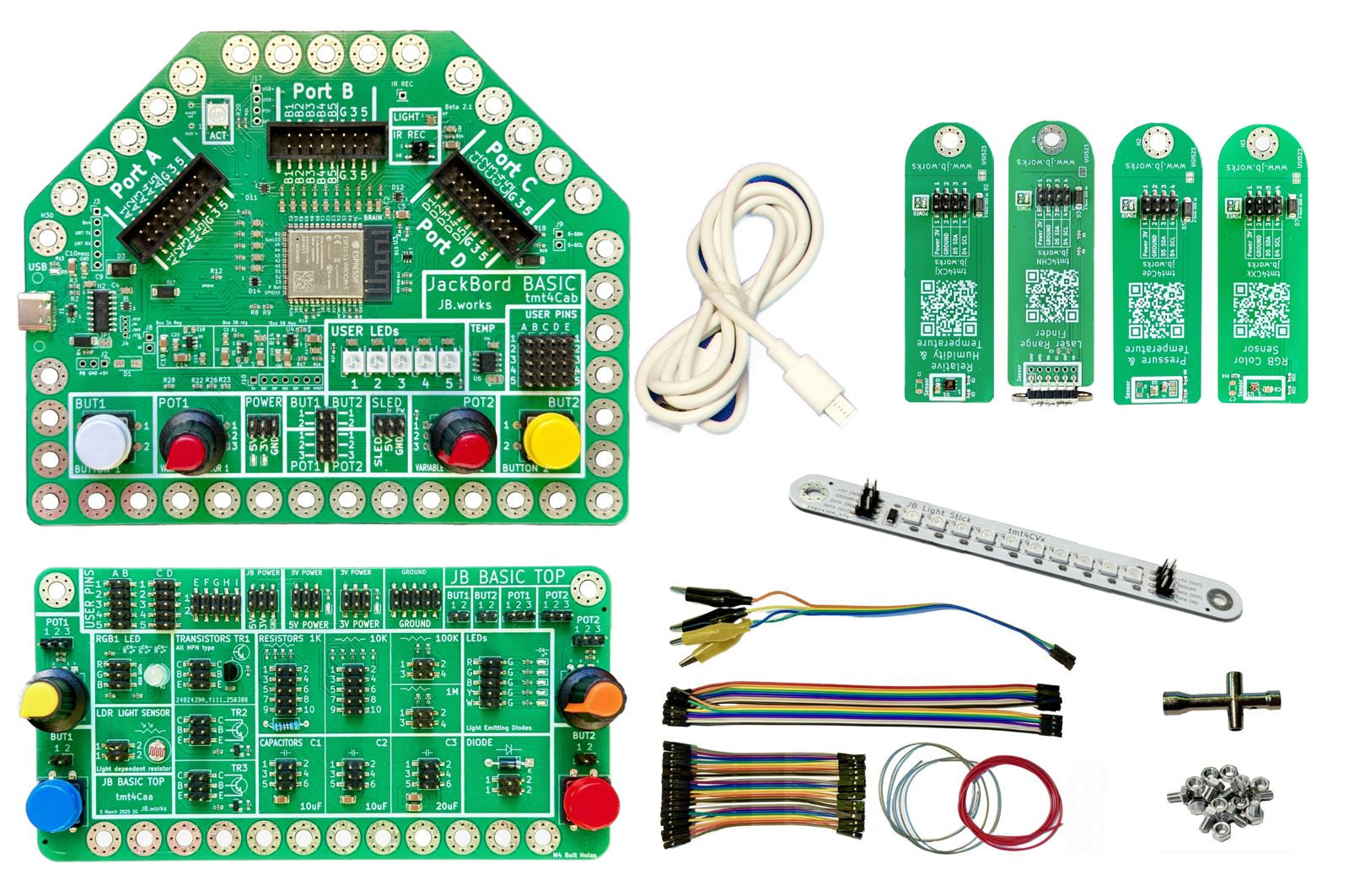JackBord BASIC Starter Kit for classrooms