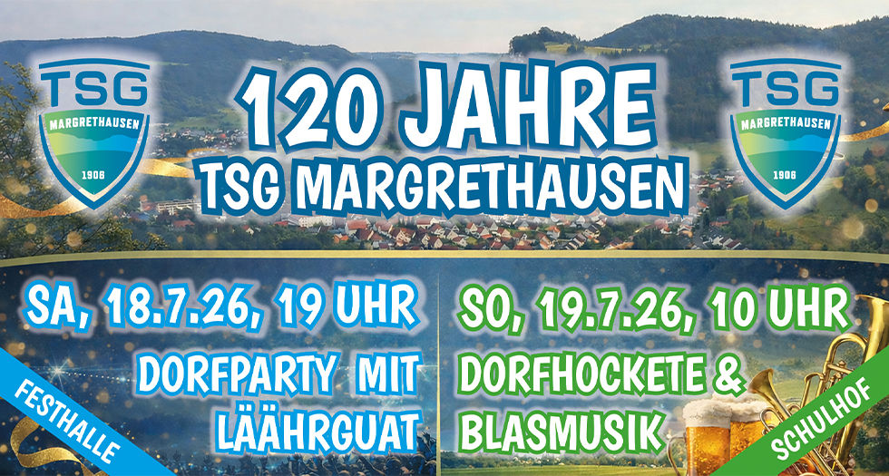 120 Jahre TSG | Unser Jubiläum