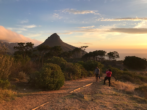 Lions Head Mountain in Capetown, South Africa