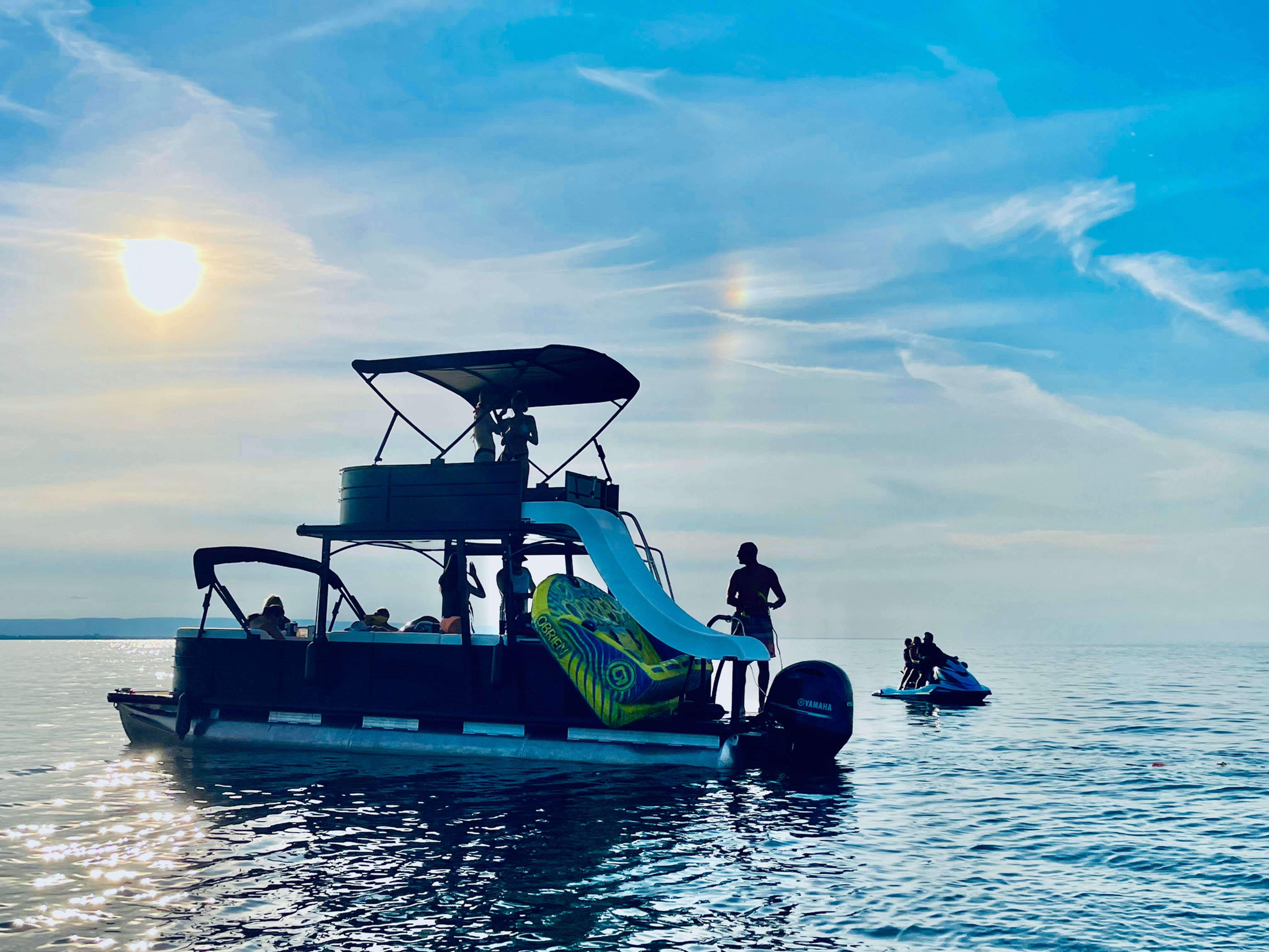 2026 Slideaway - 28ft Double Decker Tritoon Boat