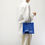 サムネイル： ×kinoko. shopper bags square cobalt blue