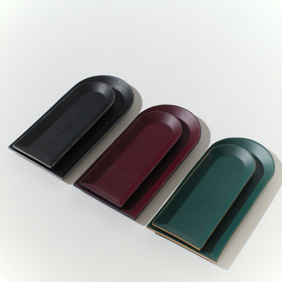 Thumbnail: × Junichiro Oshima Ruku tray maroon