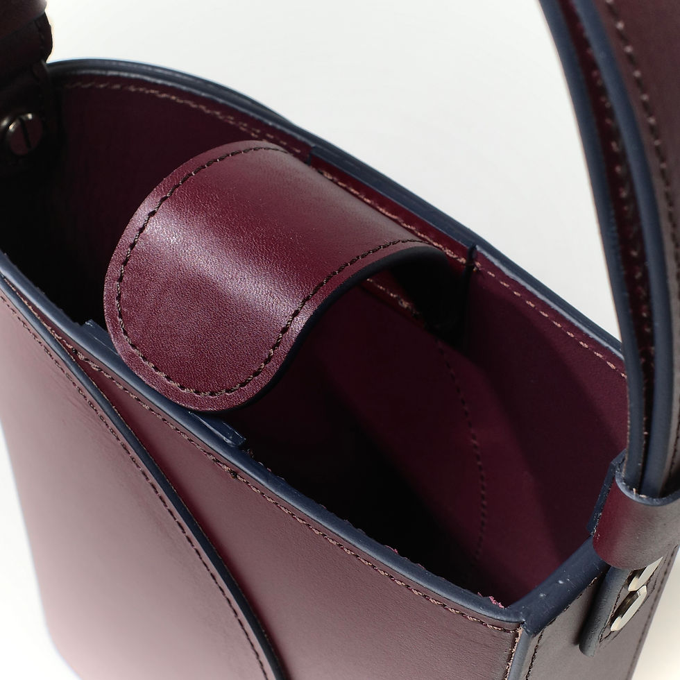 Thumbnail: × Junichiro Oshima Ruku hand/shoulder bag S maroon