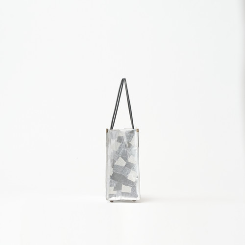 伝統工芸士 銀引箔 shopper mini | kentohashiguchi