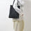 サムネイル： [受注]-wring- soft leather  tote M black[納期2-3ヶ月]