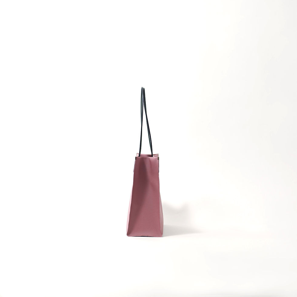 Thumbnail: Shopper bag horizontal plum