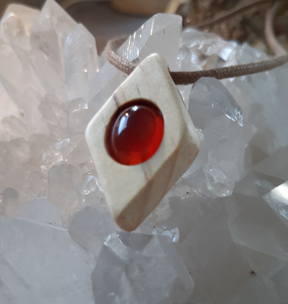 Miniaturbild: Karneol in Fichte