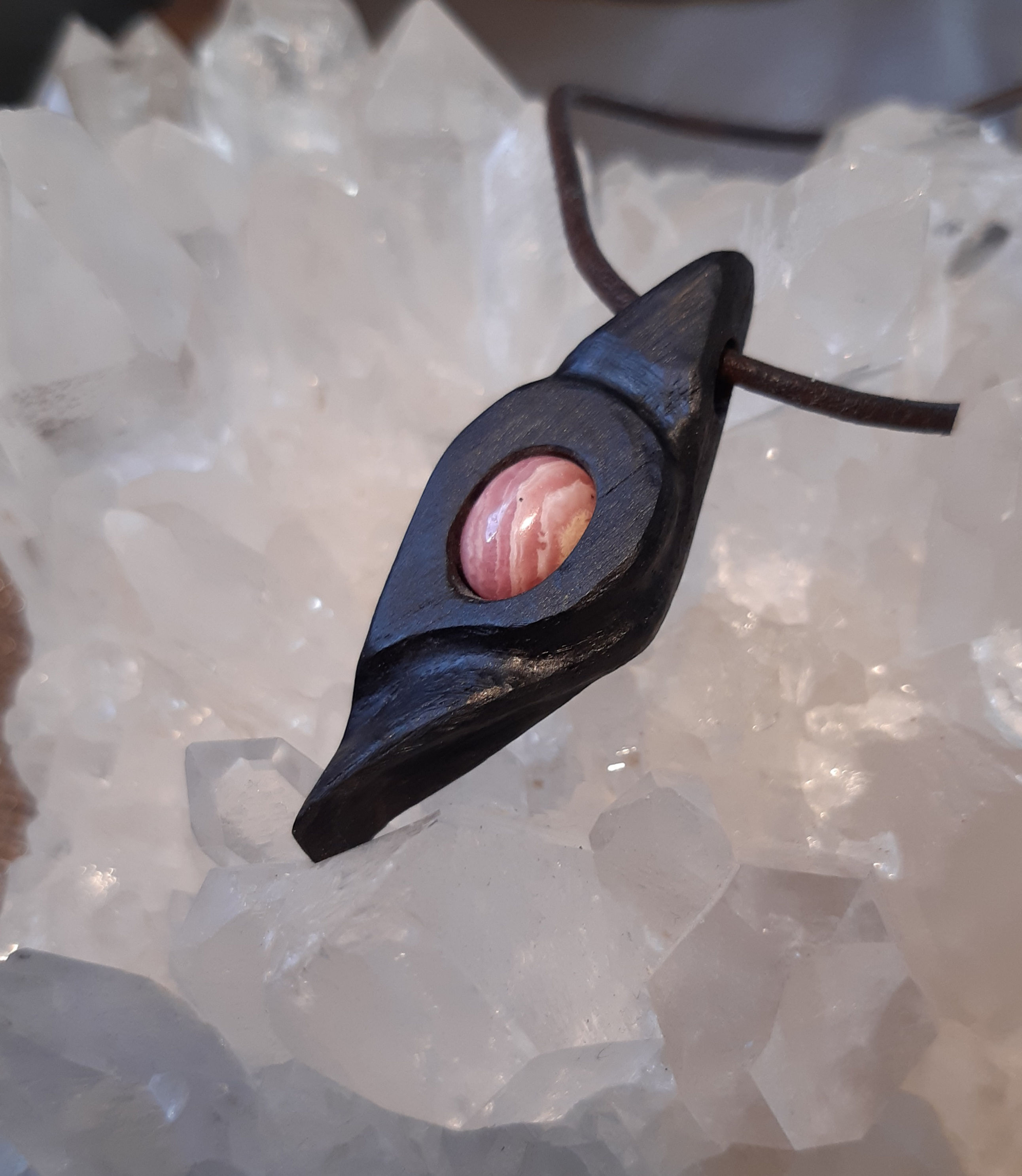 Mooreiche Rhodochrosit