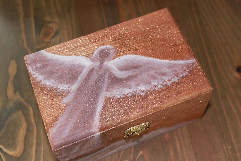 Miniaturbild: Schatulle braun-violett