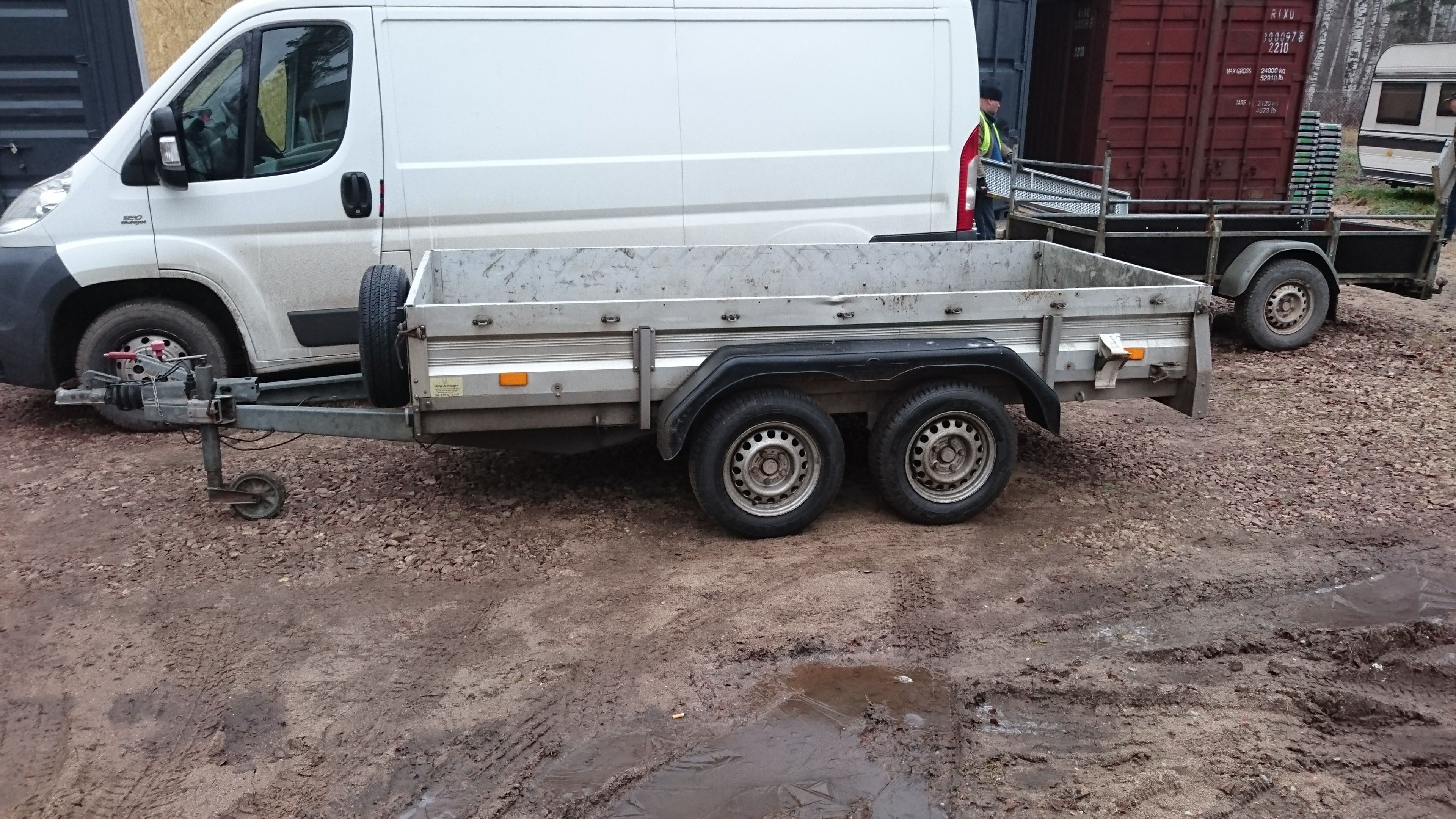 Двухосный прицеп 2T