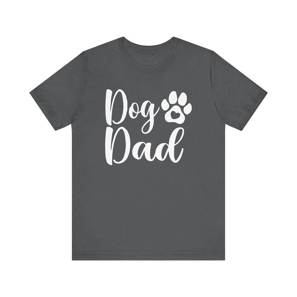 Thumbnail: Mens Dog Dad Matching T-Shirt