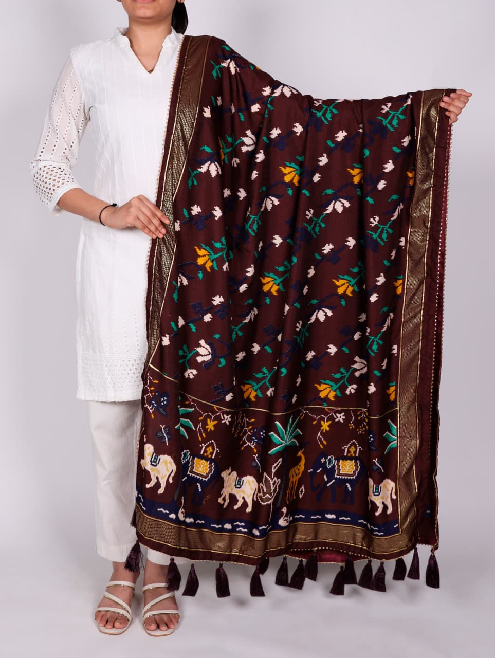 Thumbnail: Tussar Silk Dupatta