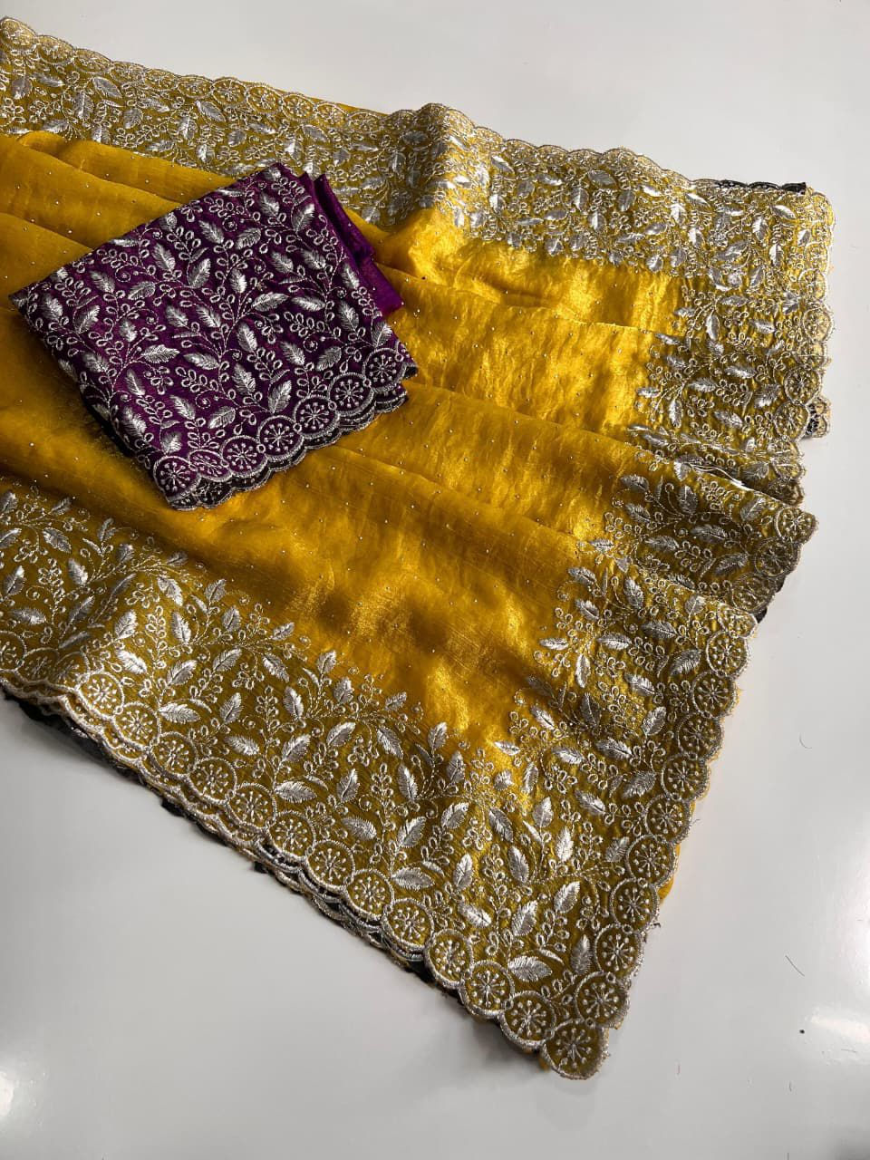 Thumbnail: Space Chiffon Saree