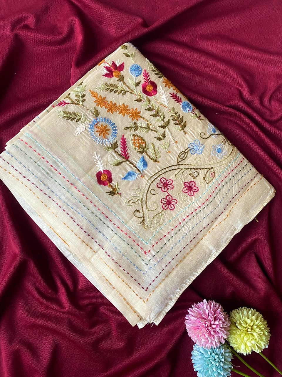 Thumbnail: Pure Tussar Silk Saree