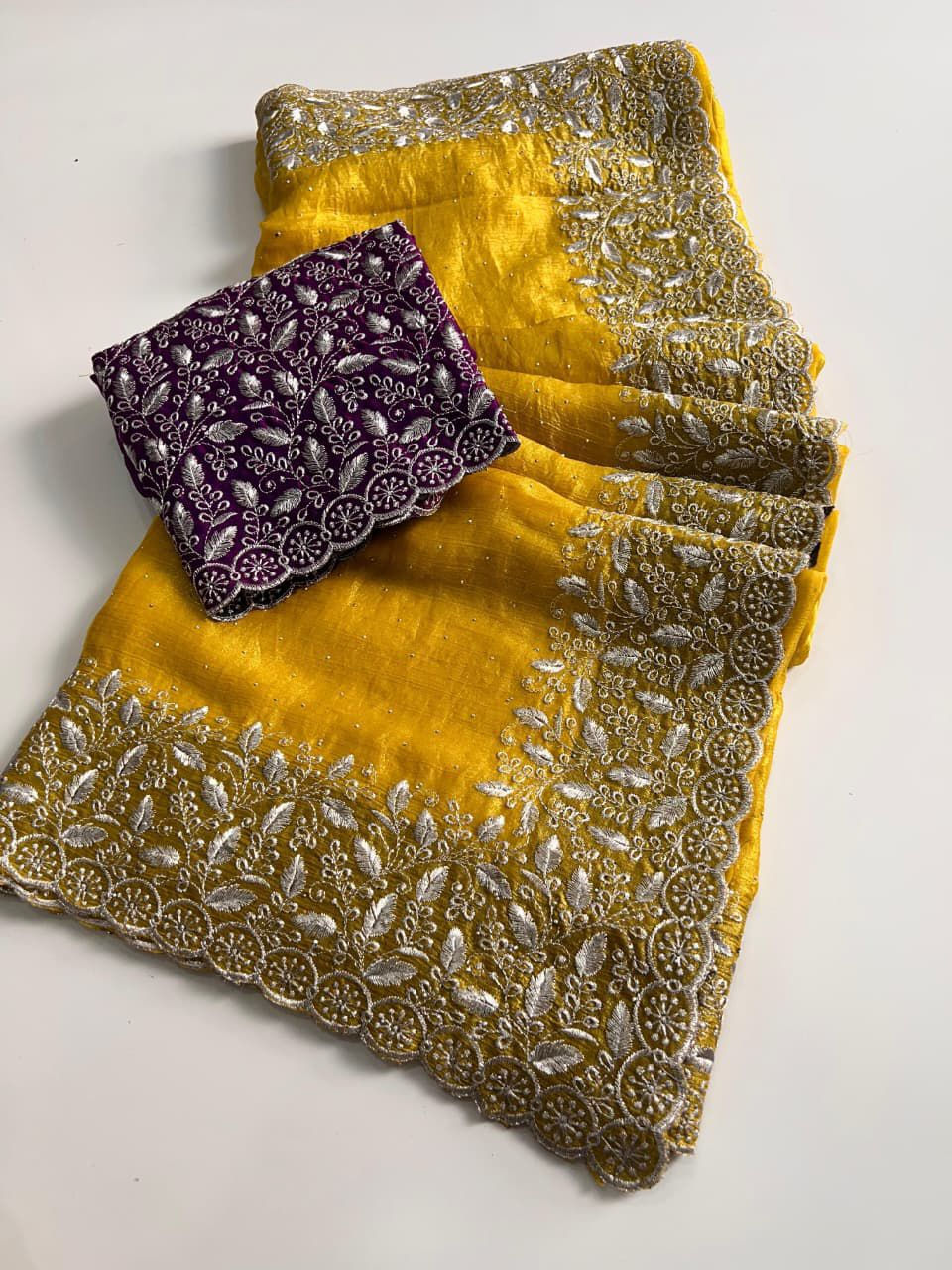 Thumbnail: Space Chiffon Saree