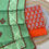 Thumbnail: Rajasthani local made hand stitched applique dyed dupatta with Ajrakh print top 