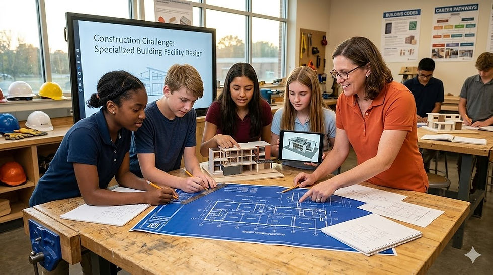 Construction industry-sponsored project in action