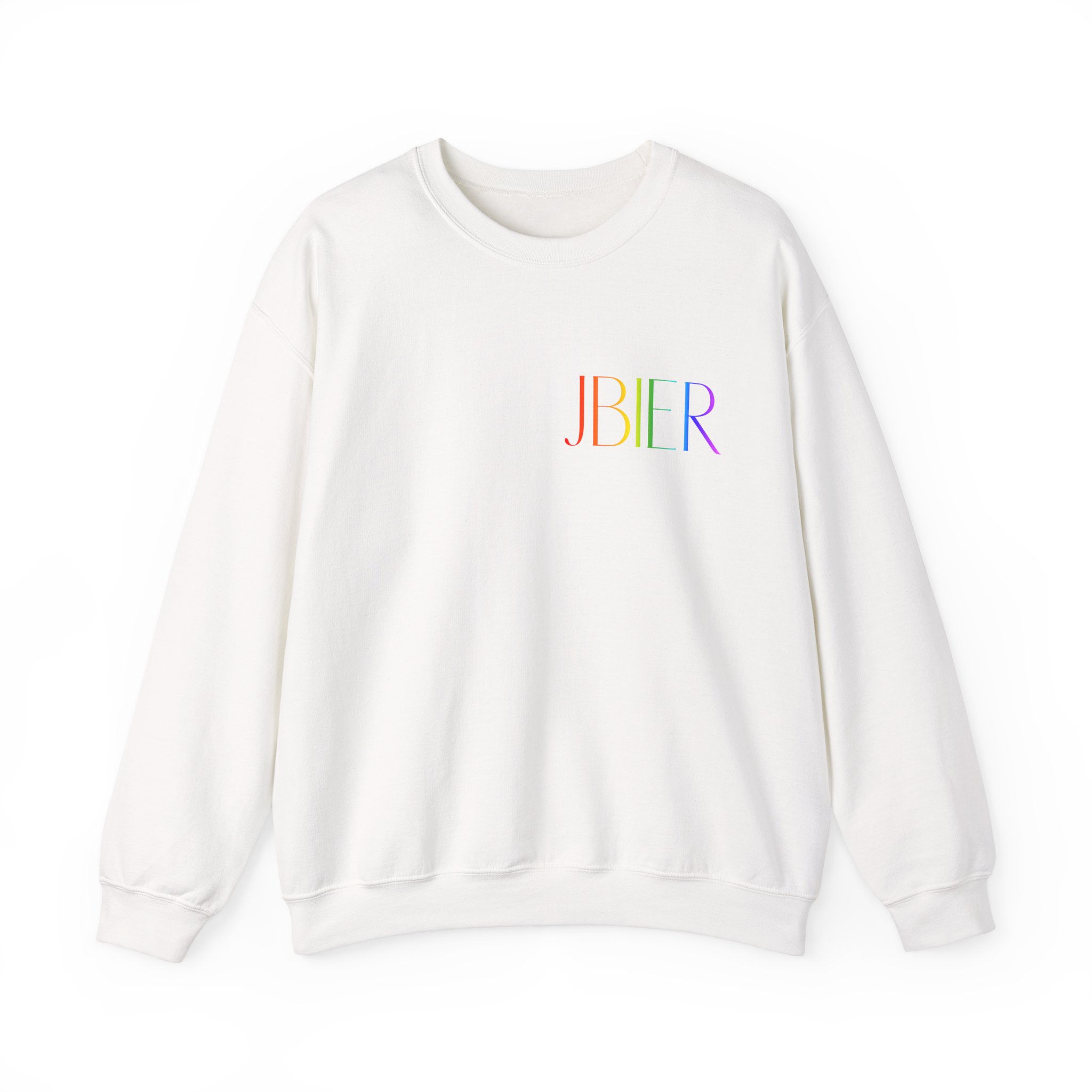 JBIER #OOO Crewneck Sweatshirt Front View
