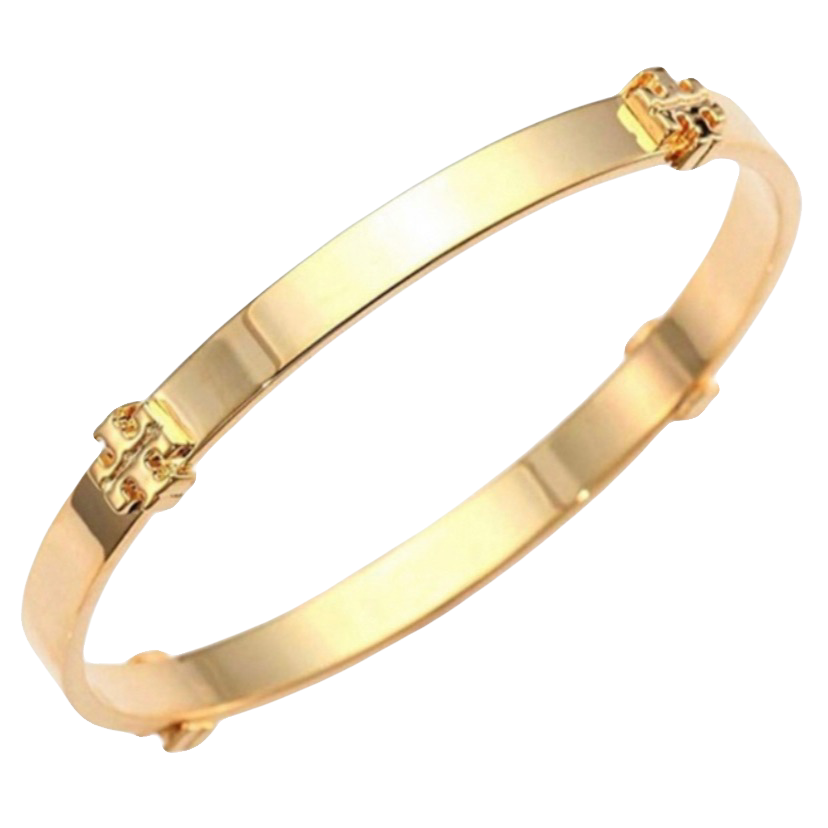 Tory Burch Gold Bangle Bracelet | JBIER