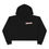 Thumbnail: JBIER Crop Hoodie in Black Front View