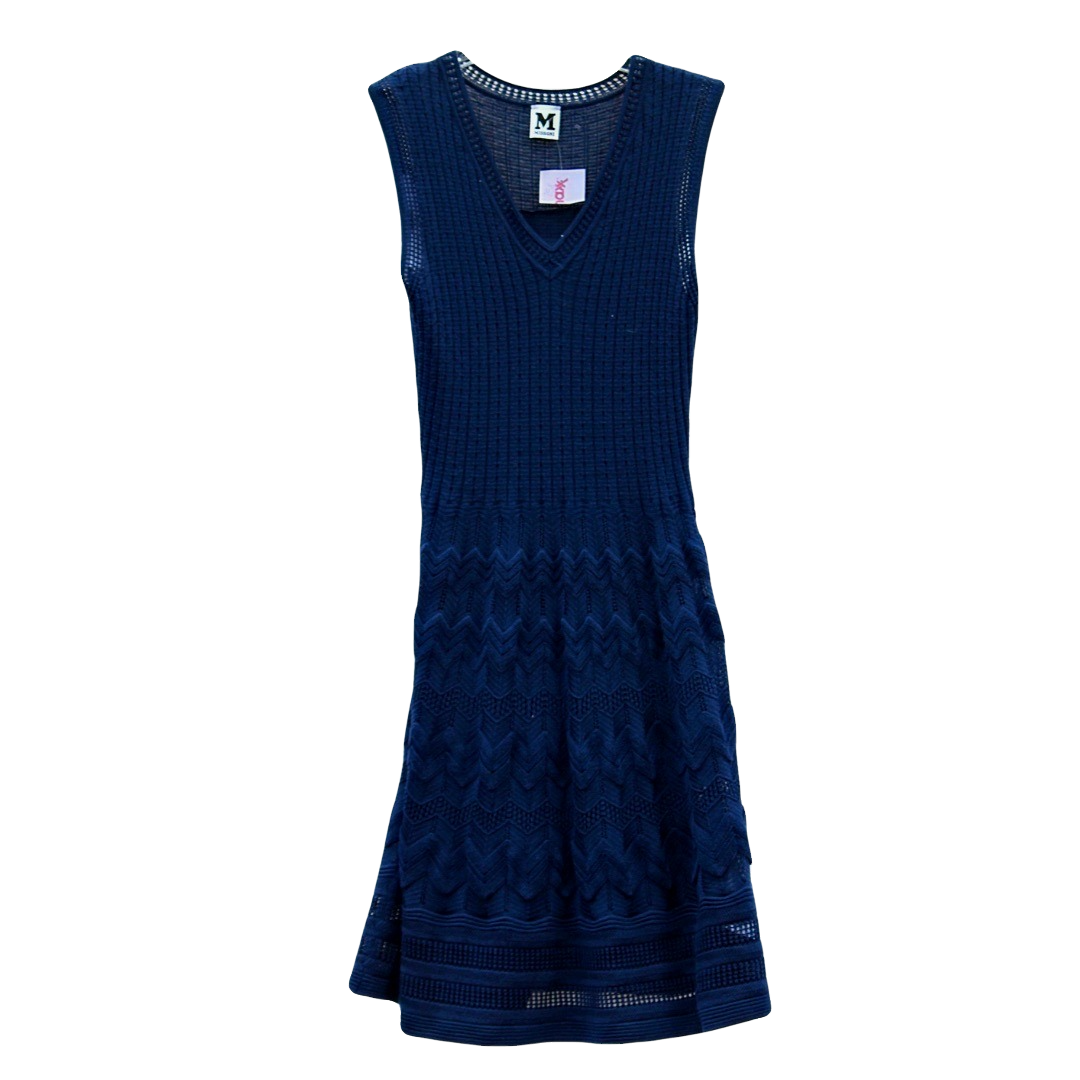 Missoni Crochet Knit Dress Front View