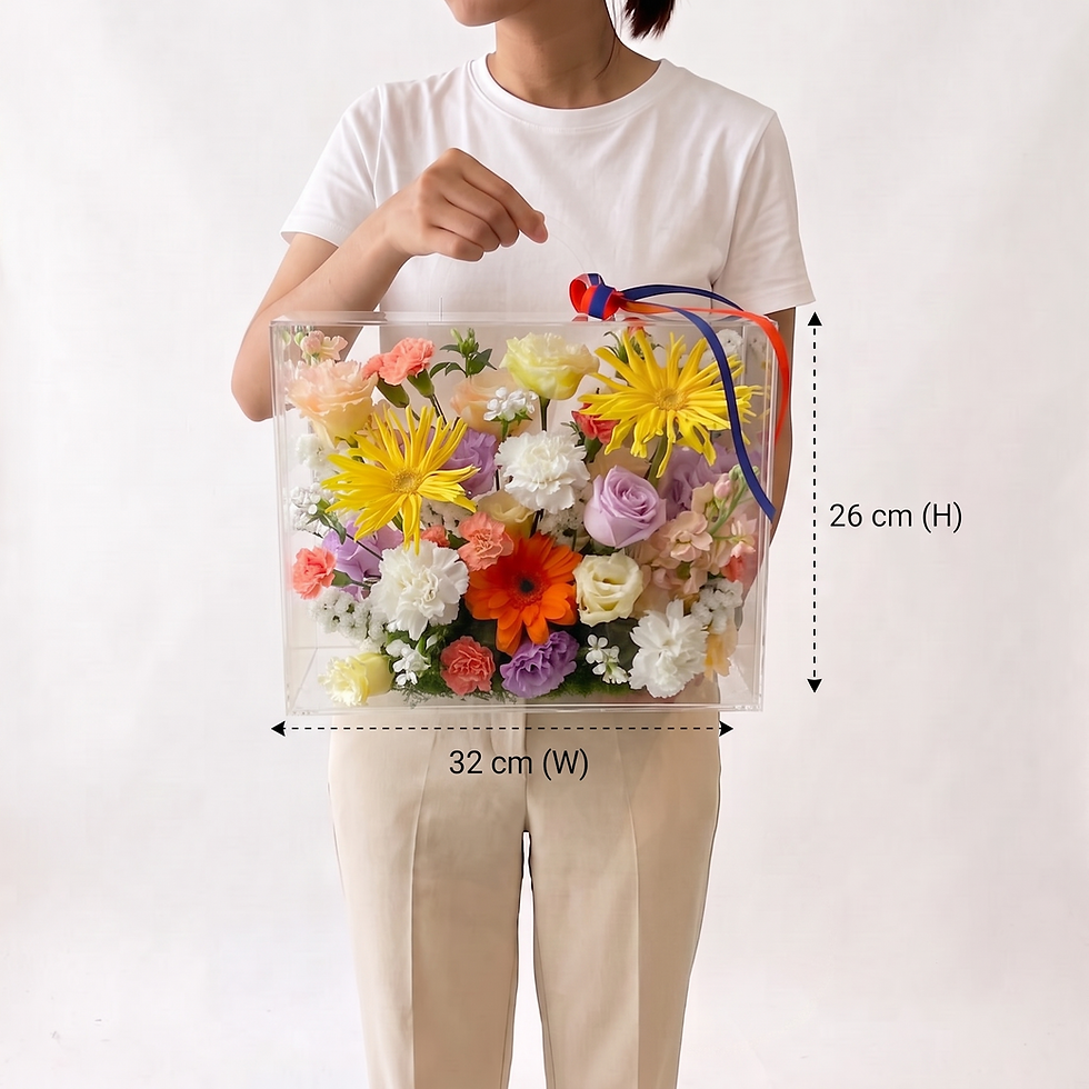 Thumbnail: Acrylic Box BS-47(ดอกไม้สด)